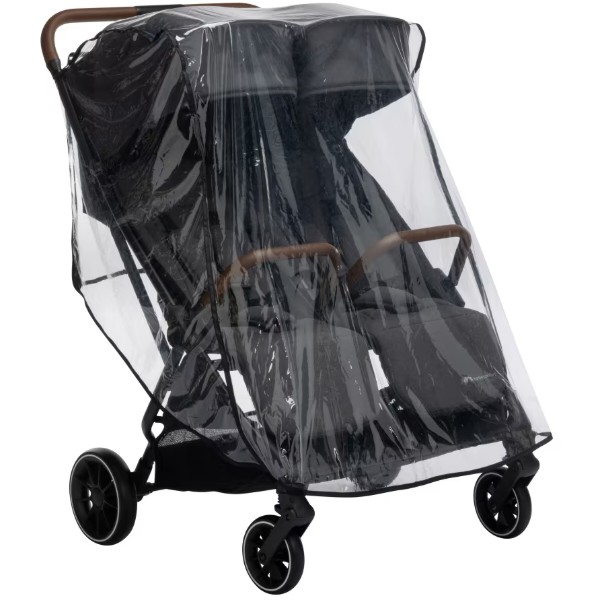 Фото - Коляска для двійні прогулянкова Bebe Confort Mane Mineral Graphite
