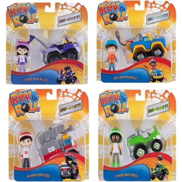 Фото - Колекційна фігурка Rev&Roll DieCast в асортименті (EU881001)