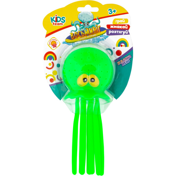 Фото - Стретч-антистрес Kids Team Восьминіг Зелений (CKS-10217_2)