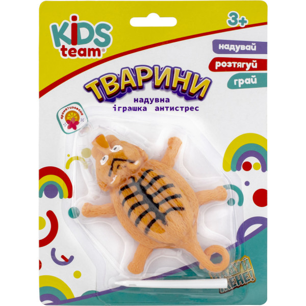 Фото - Антистрес іграшка Kids Team надувна Тварини Тигр (CKS-10234C_2)