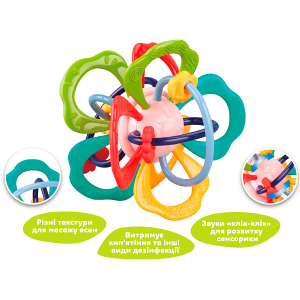 Фото - Прорізувач Kiddi Smart ФАРБОВА КВІТКА (DM321-UA)