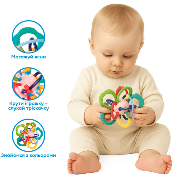 Фото - Прорізувач Kiddi Smart ФАРБОВА КВІТКА (DM321-UA)