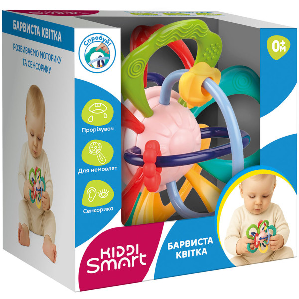 Фото - Прорізувач Kiddi Smart ФАРБОВА КВІТКА (DM321-UA)