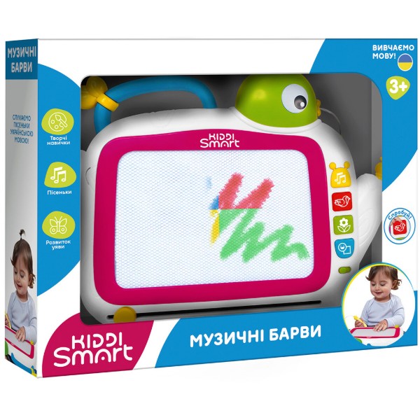 Фото - Доска Kiddi Smart МУЗЫКАЛЬНЫЕ ЦВЕТА (DM909-UA)