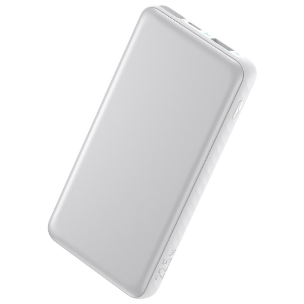 Фото - Батарея мобільна Anker 10000 mAh 22.5W Built-In USB-C Cable White (A110DH21)