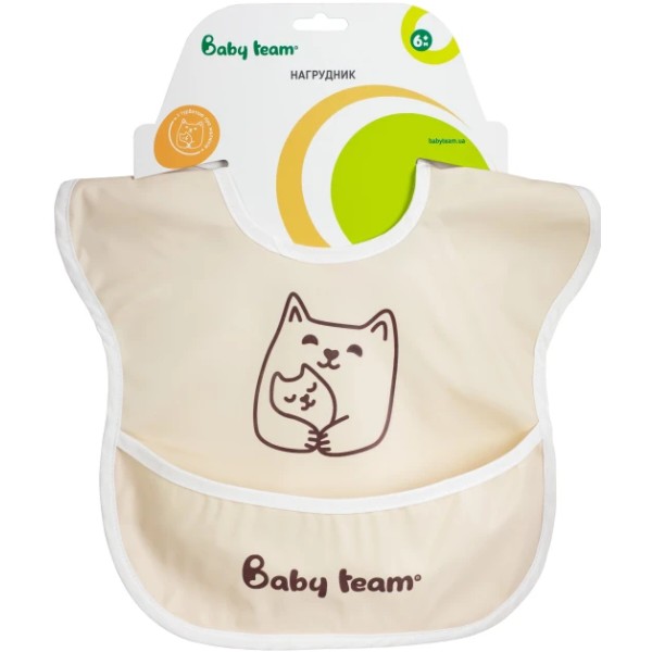 Фото - Нагрудник тканинний Baby Team 6525