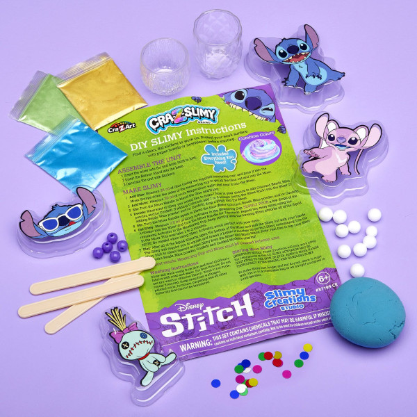 Фото - Слайм Cra-Z-Art Stitch Slimy Creations Studio 31 шт. (37199CRA)