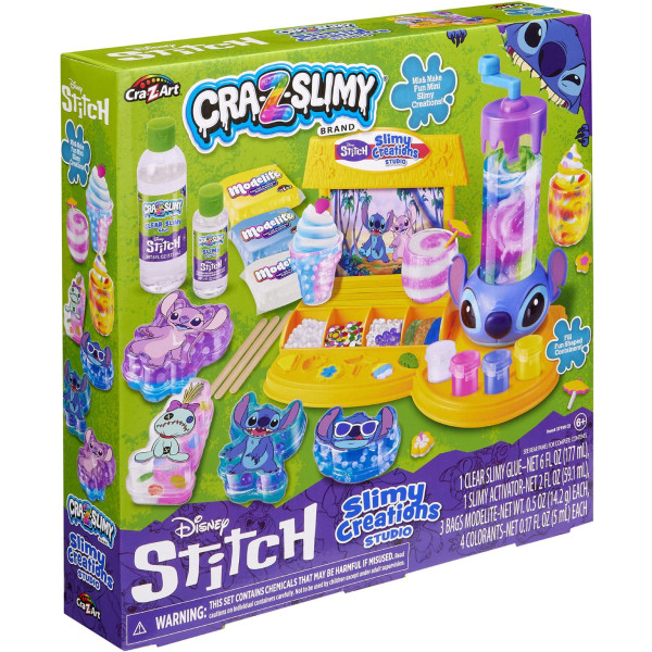 Фото - Слайм Cra-Z-Art Stitch Slimy Creations Studio 31 шт. (37199CRA) Фото - Слайм Cra-Z-Art Stitch Slimy Creations Studio 31 шт. (37199CRA)