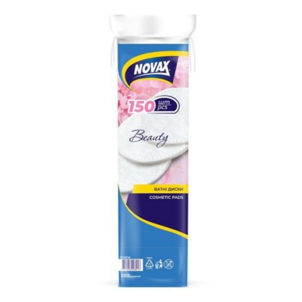 Фото - Ватні диски Novax 150 шт