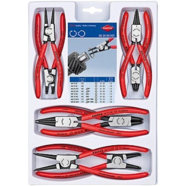 Фото - Кліщі KNIPEX 8 шт. (00 20 04 V01)