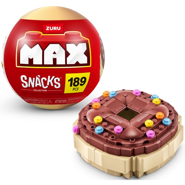 Фото - Пластиковий конструктор ZURU в капсулі MAX S1 - СМАКОЛИКИ в асортименті (83186GQ1)