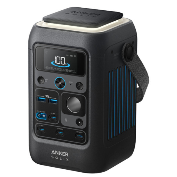 Фото - Зарядна станція універсальна Anker SOLIX C300XDC + PS60 - 288Wh/No AC/140W (B1728311)