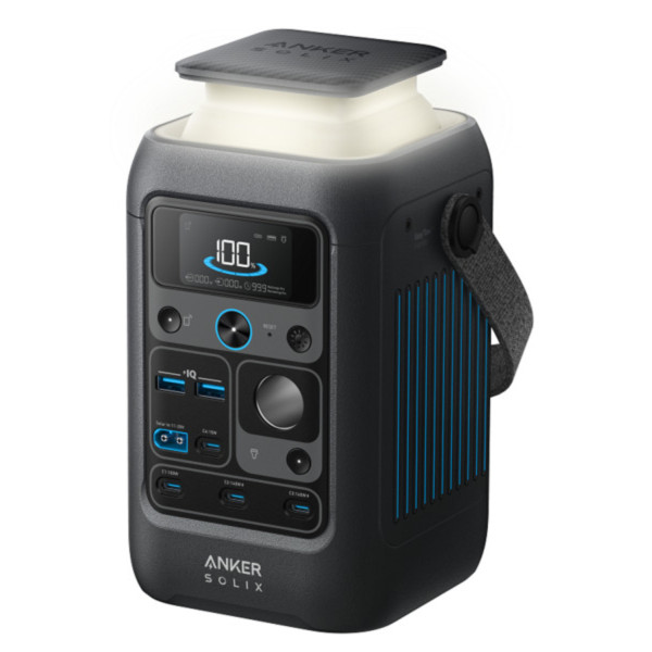 Фото - Зарядна станція універсальна Anker SOLIX C300XDC + PS60 - 288Wh/No AC/140W (B1728311)