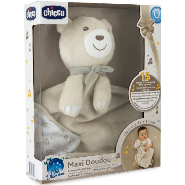 Фото - Брязкальце Chicco Maxi Doudou нейтральний (12159.00)