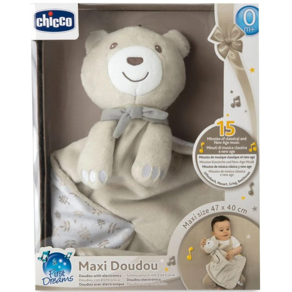 Фото - Брязкальце Chicco Maxi Doudou нейтральний (12159.00)