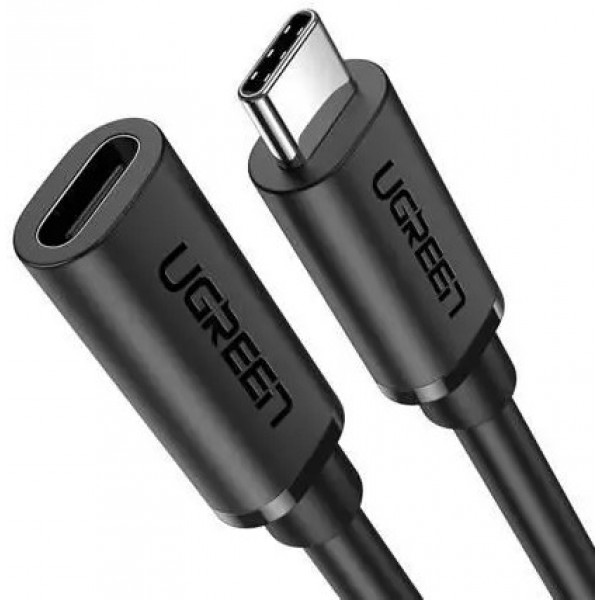 Фото - Кабель UGREEN US353 USB 3.1 Gen 2 Type-C M-M 1 m 20V/5A 100W Black (10387)