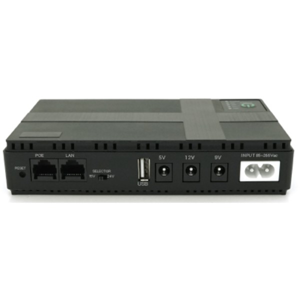 Фото - Джерело безперебійного живлення Merlion 18W 10400mAh Black (DC1018P)