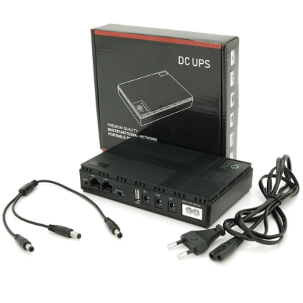 Фото - Джерело безперебійного живлення Merlion 18W 10400mAh Black (DC1018P)
