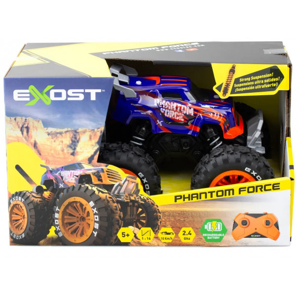 Фото - Радиоуправляемая машинка Exost PHANTOM FORCE Violet (20289)