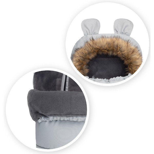 Фото - Конверт для коляски MoMi COZY Gray