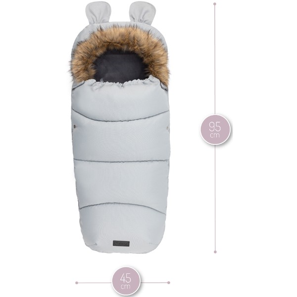 Фото - Конверт для коляски MoMi COZY Gray