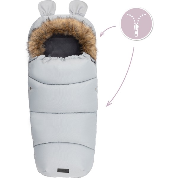 Фото - Конверт для коляски MoMi COZY Gray