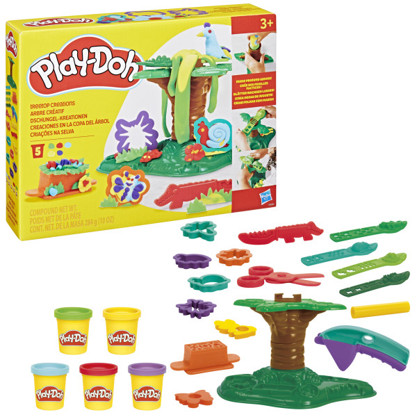Фото - Наборы для лепки Hasbro Play-Doh Верхушка дерева (G0504)