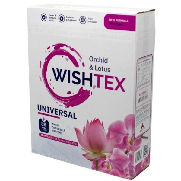 Фото - Стиральный порошок WishTex Orchid & Lotus 5,4 кг (WWPCACKL5400)