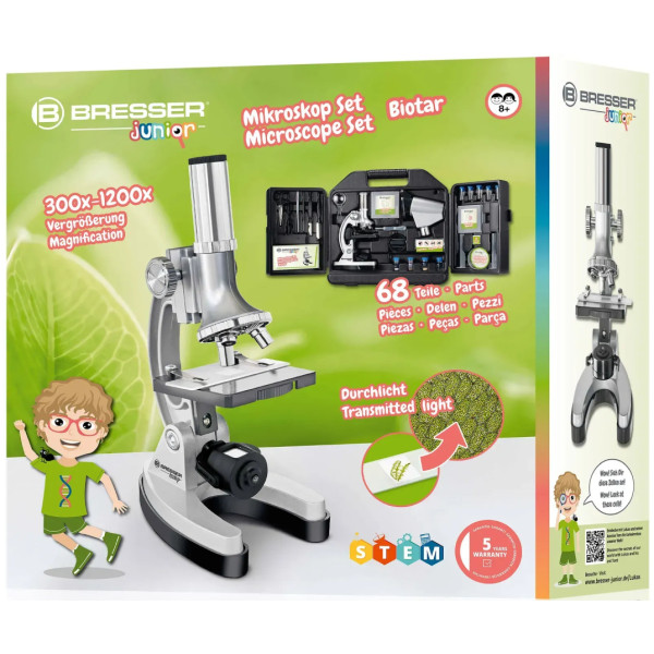 Фото - Набор для исследования Bresser Junior 300x-1200x с кейсом (8851000/14459)