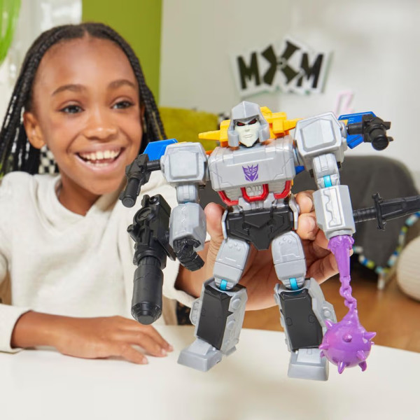 Фото - Робот-трансформер Hasbro Трансформери серії MixMashers F9736 TRA MIXMASHERS DLX FIGURE MEGATRON (F9731_F9736)