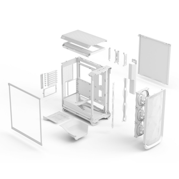 Фото - Корпус Fractal design Meshify 3 White RGB TG CT (FD-C-MES3A-07) без БЖ