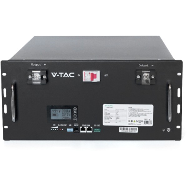 Фото - Батарея для солнечного инвертора V-TAC LiFePO4 48V 200Аh 9,6kWh (100/100A)