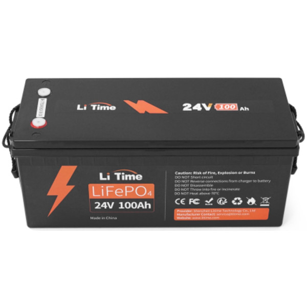 Фото - Акумулятор для ДБЖ Li-TIME LiFePO4  25.6V 100Ah 2560Wh (Li-Time LiFePO4 256V*100) Фото - Акумулятор для ДБЖ Li-TIME LiFePO4  25.6V 100Ah 2560Wh (Li-Time LiFePO4 256V*100)