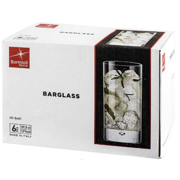 Фото - Набор стаканов Bormioli Rocco Barglass HI-BALL 6x375 мл (122124BAU021990)