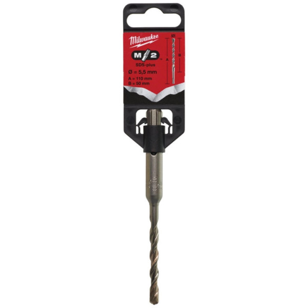 Фото - Бур Milwaukee SDS-PLUS M2 5,5х110х50 мм (4932339499)