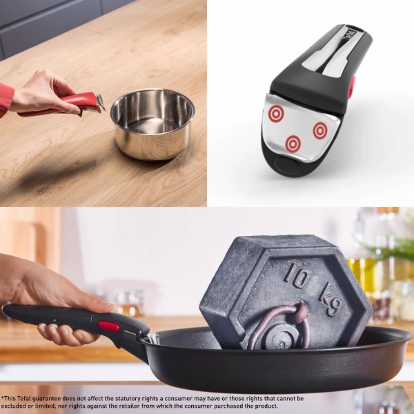 Фото - Сковорода універсальна зі знімною ручкою Tefal L7629153 Ingenio Multicook 3 пр, з кришкою