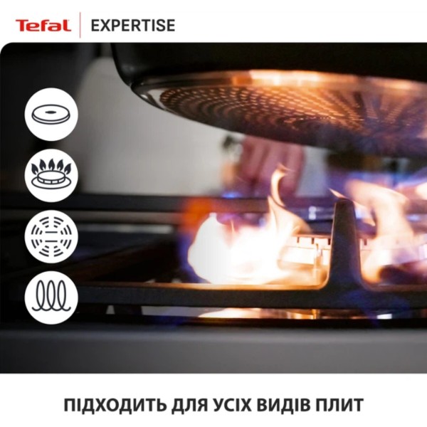 Фото - Сковорода универсальная Tefal G3218402 Expertise 24 см, с крышкой