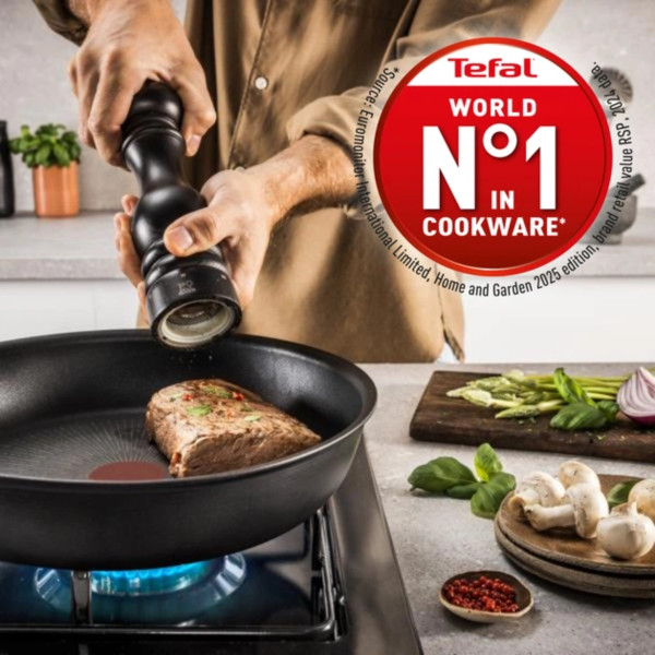 Фото - Сковорода ВОК Tefal G3381902 Excellence Fusion 28 см