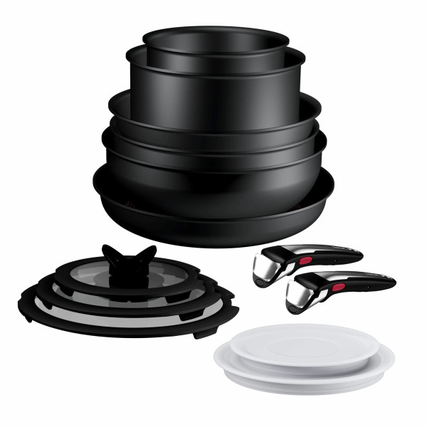 Фото - Набор посуды со съемной ручкой Tefal P0009753 Ingenio Exсellence+ 13 пр