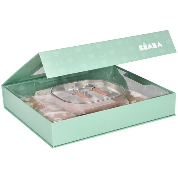 Фото - Набір дитячий 3 пр. Beaba Savannah Bloom 4+ Pink (913638)