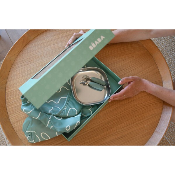 Фото - Набір дитячий 3 пр. Beaba Sage Green 4+ Green (913639)