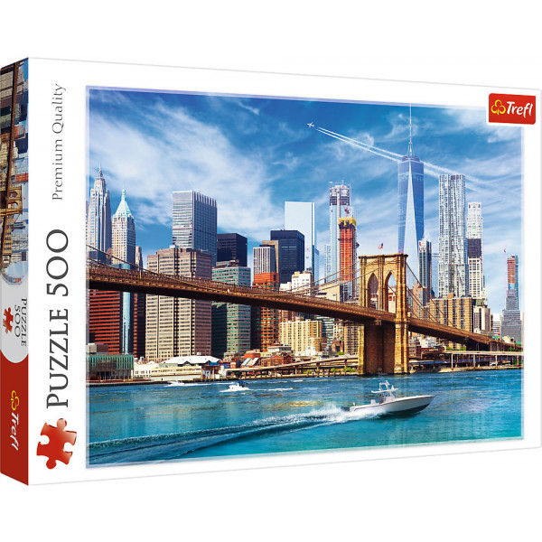 Фото - Пазли (8 +) Trefl Вид на Ню-Йорк/США 500 ел. (37331)