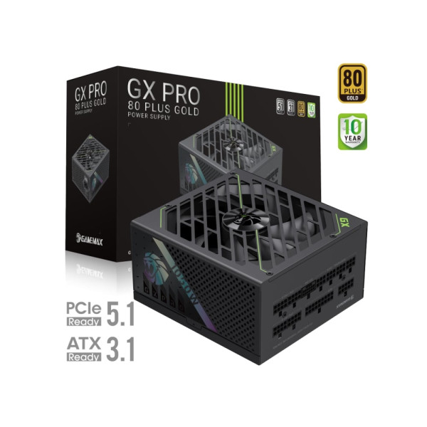 Фото - Блок живлення для ПК Gamemax GX PRO 1050G