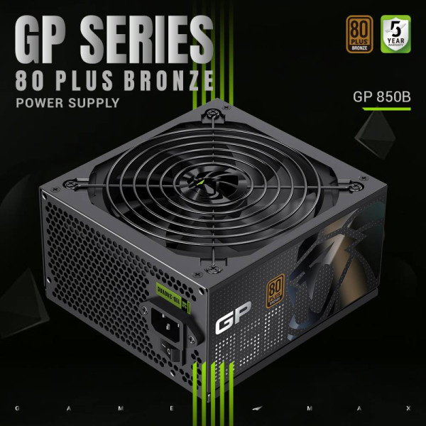 Фото - Блок живлення для ПК Gamemax GP 850B