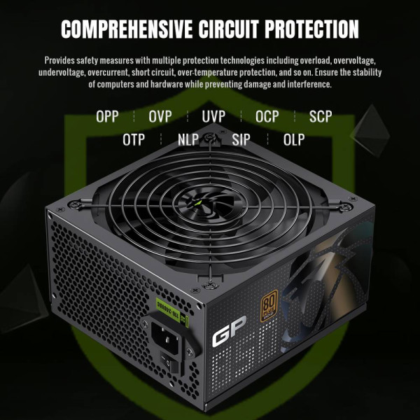 Фото - Блок живлення для ПК Gamemax GP 850B