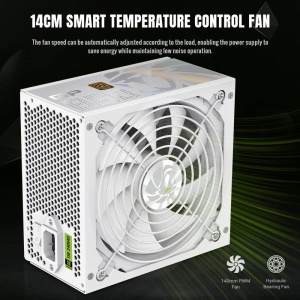 Фото - Блок живлення для ПК Gamemax GP 850B WH