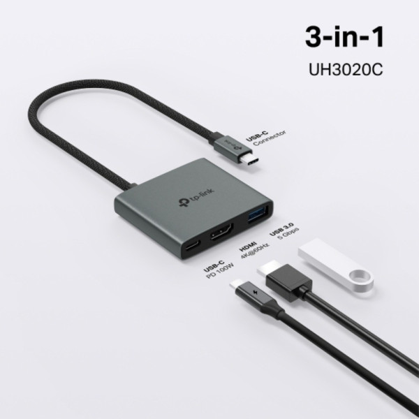 Фото - Хаб USB TP-Link UH3020C
