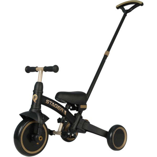 Фото - Трёхколёсный велосипед Qplay Stager 3в1 Black (T80STAGERBlack)