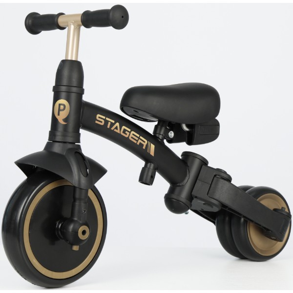 Фото - Трёхколёсный велосипед Qplay Stager 3в1 Black (T80STAGERBlack)