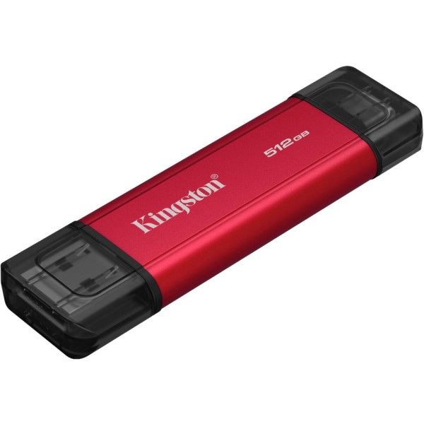 SSD-накопичувач зовнішній Kingston 512GB USB 3.2 Gen 2 Red (SPSD